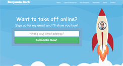 Desktop Screenshot of benjaminbeck.com