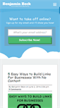 Mobile Screenshot of benjaminbeck.com
